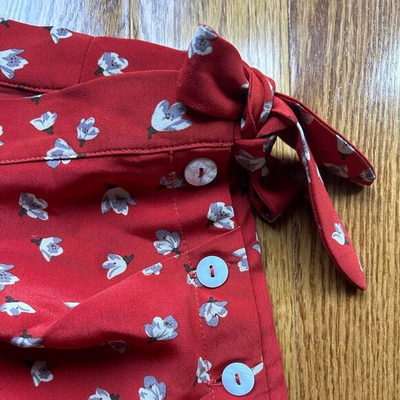 Heartloom Malia skirt - red midi skirt - Picture 8 of 8